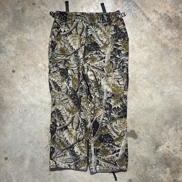 Vintage Y2k Master Sportsman Camo Cargo Pants 32x26 - Picture 1 of 4